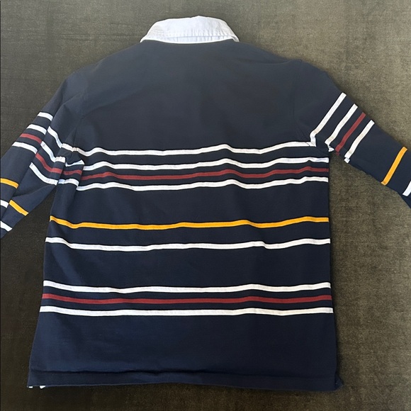 Levi's Men's Navy Striped Shirt - Picture 9 of 10